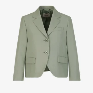 Blazer Recta Lino