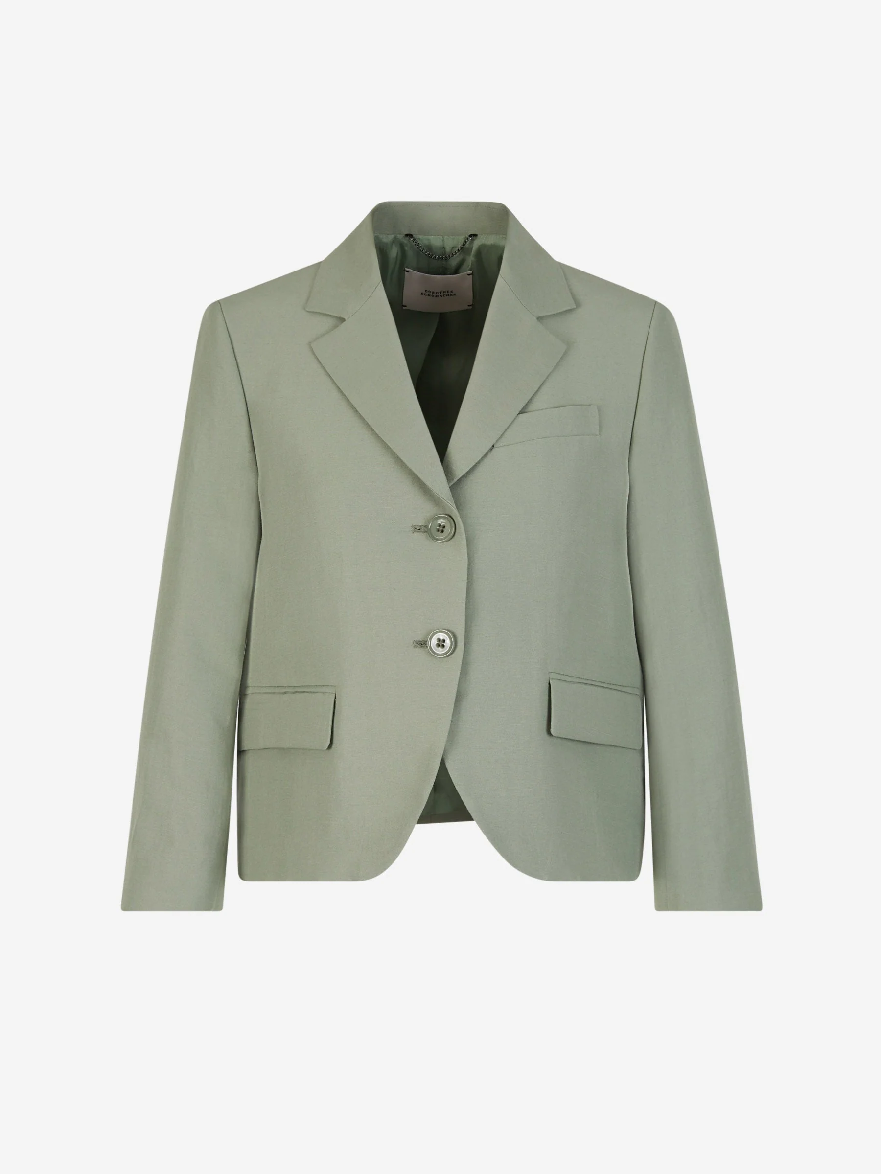 Blazer Recta Lino