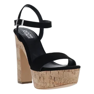 Zapatillas Doreli Zapatilla Negra Dama 9625 Para Mujer