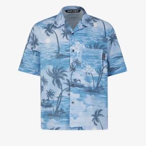 Camisa Motivo Sunset Lino