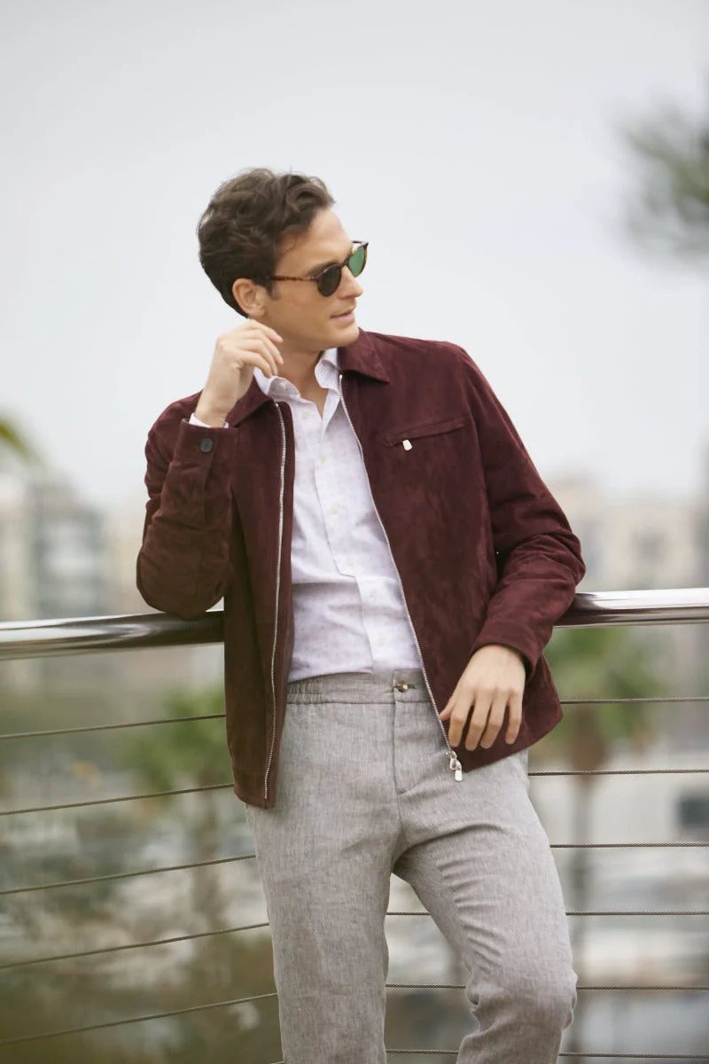 Chaqueta Piel Ante - Imagen 3