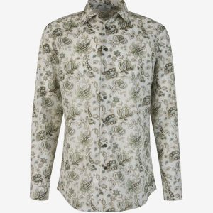 Camisa Algodón Flores