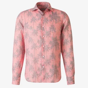 Camisa Motivo Palmeras