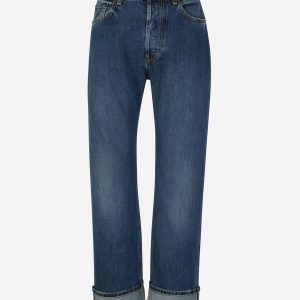 Jeans Algodón Desgastado