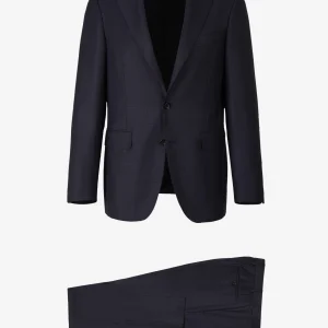 Traje Motivo Cuadros Lana