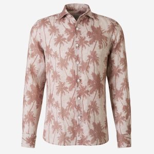 Camisa Motivo Palmeras