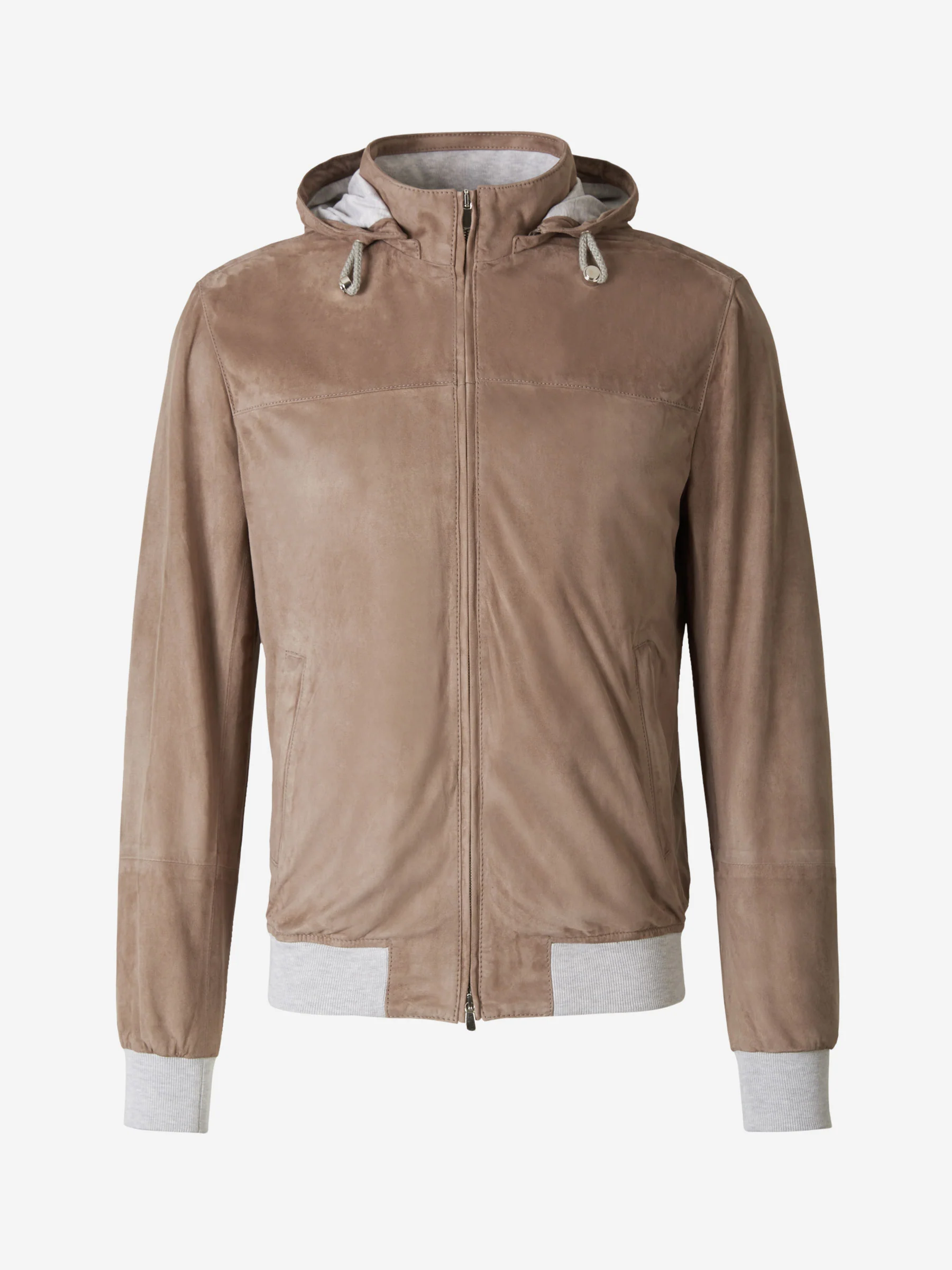 Cazadora Capucha Piel