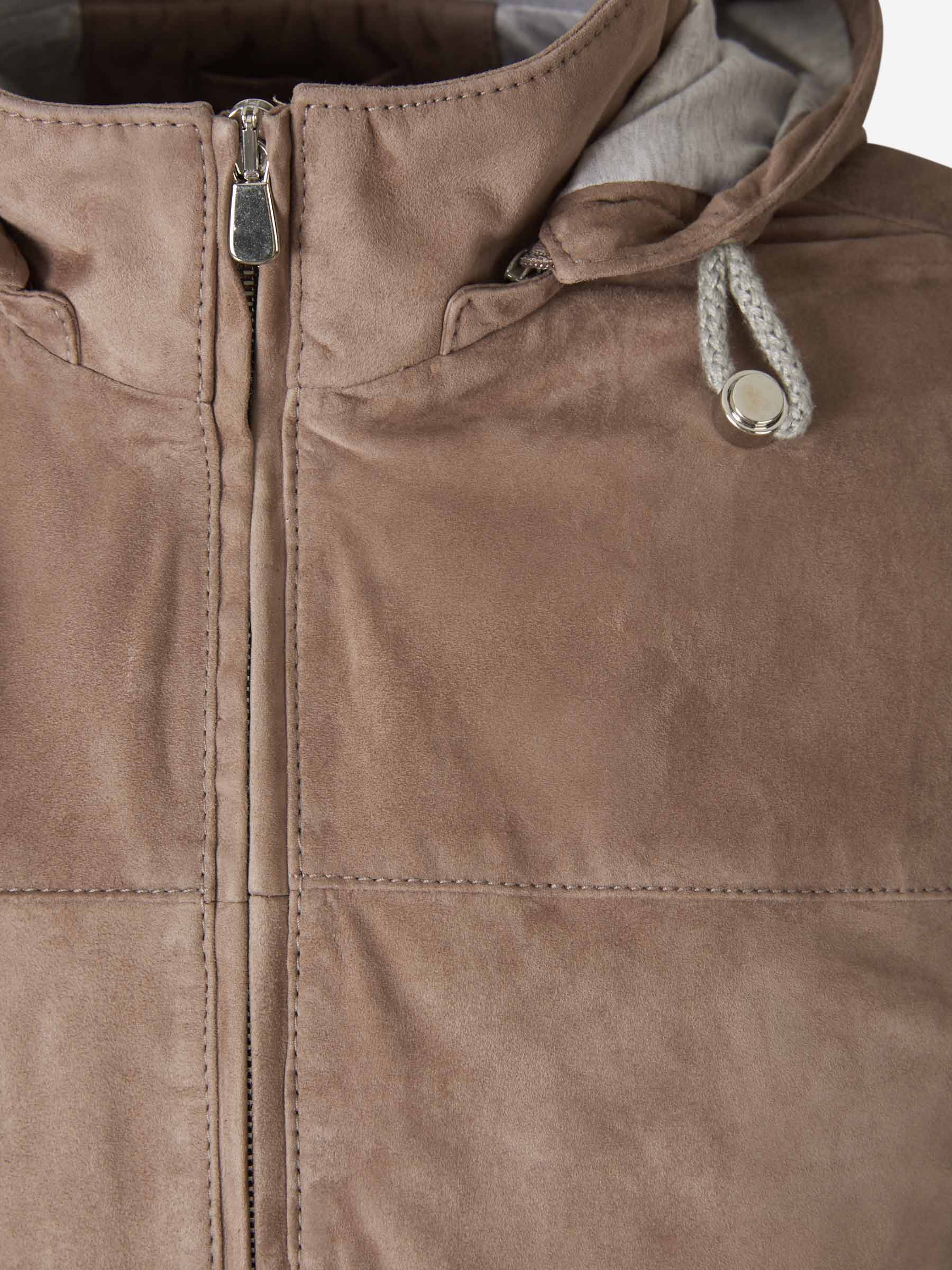 Cazadora Capucha Piel - Imagen 3