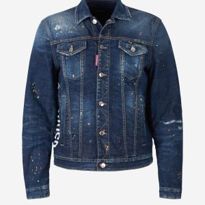 Chaqueta Denim Pintura