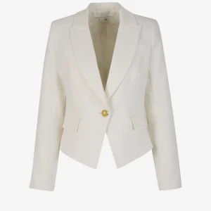 Blazer Lino Asimétrico