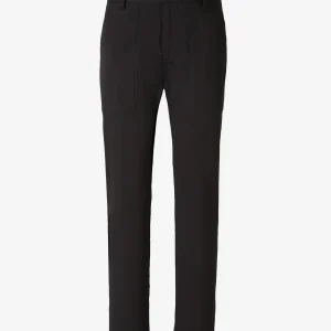 Pantalones Slim Algodón