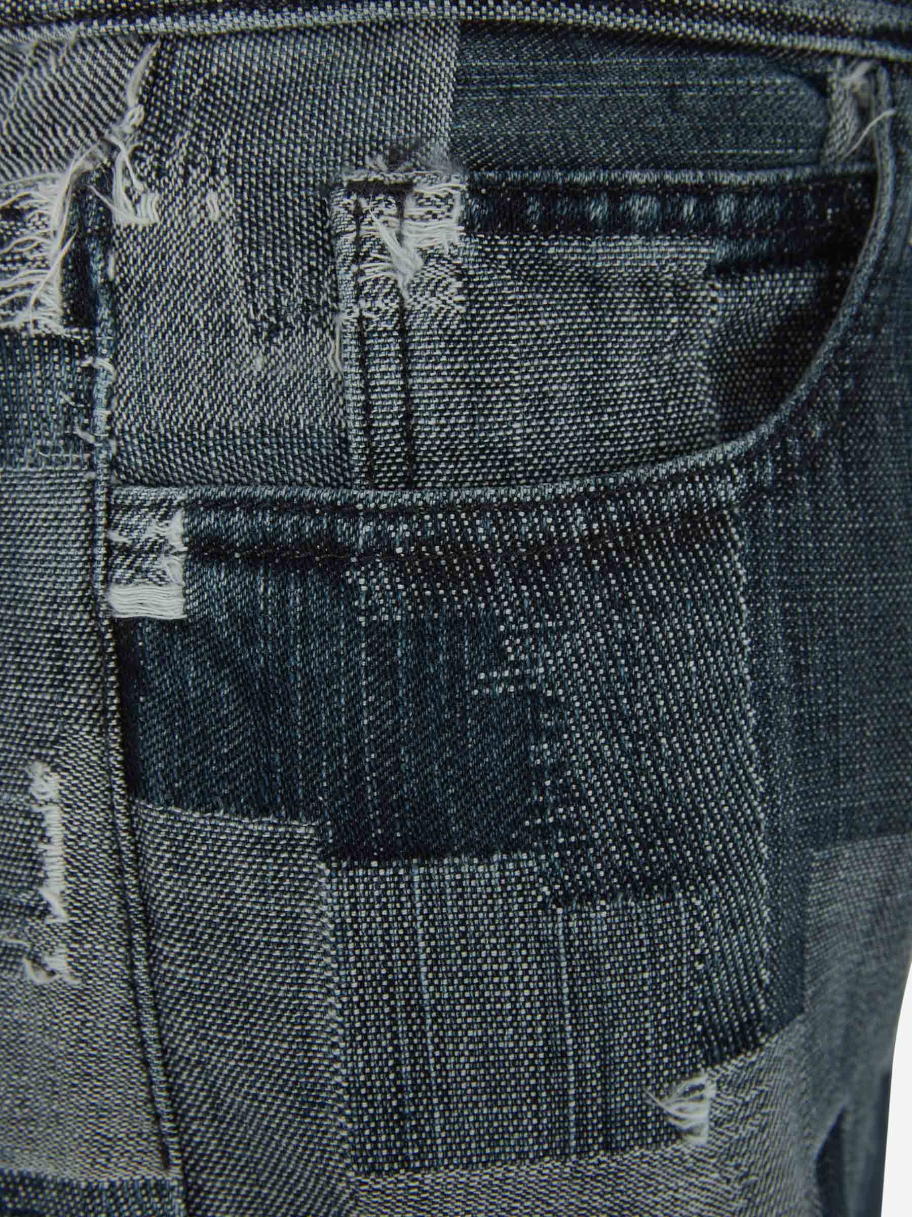 Jeans Parches Straight Fit - Imagen 3