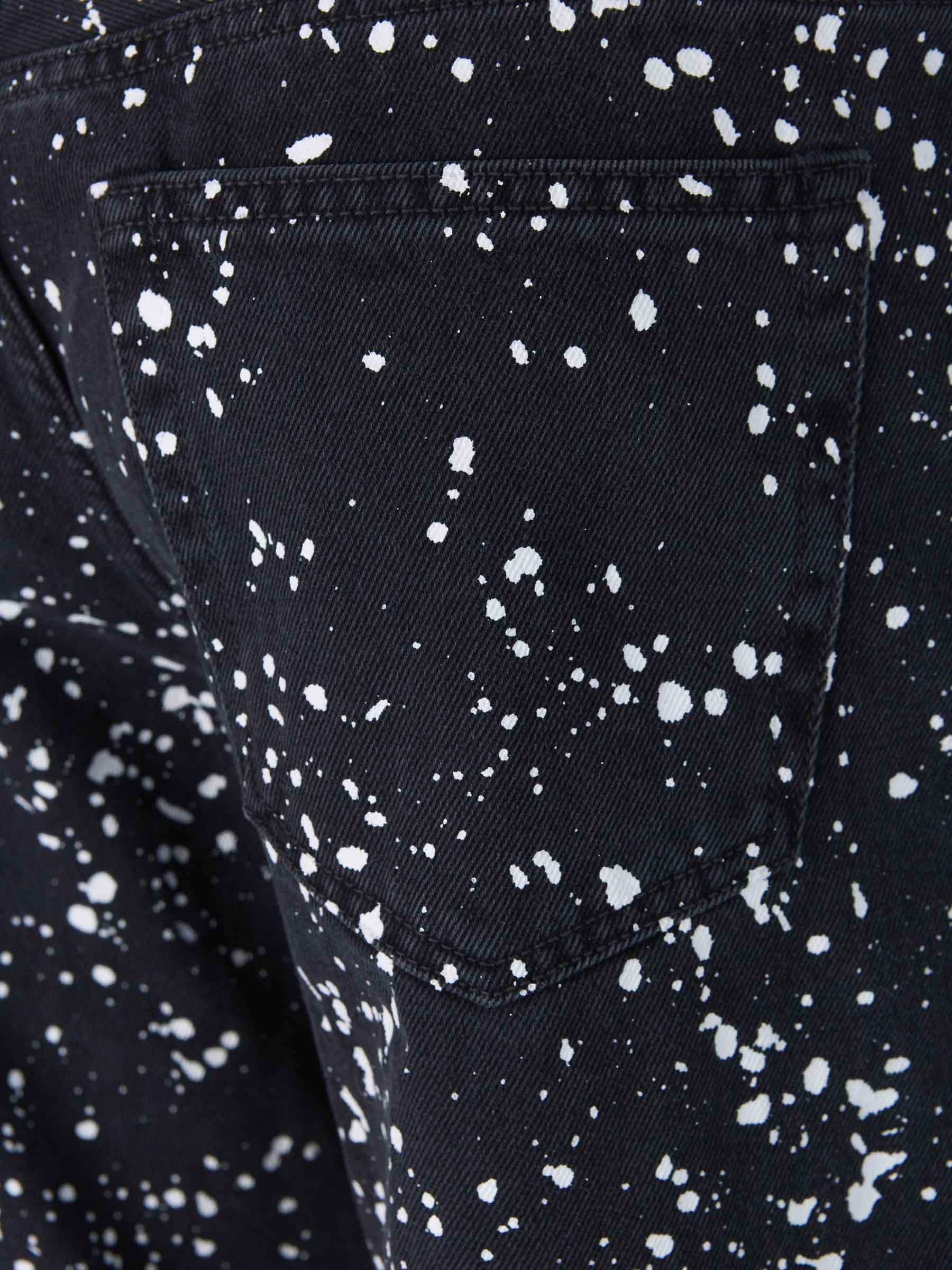 Jeans Estampado Salpicaduras - Imagen 4