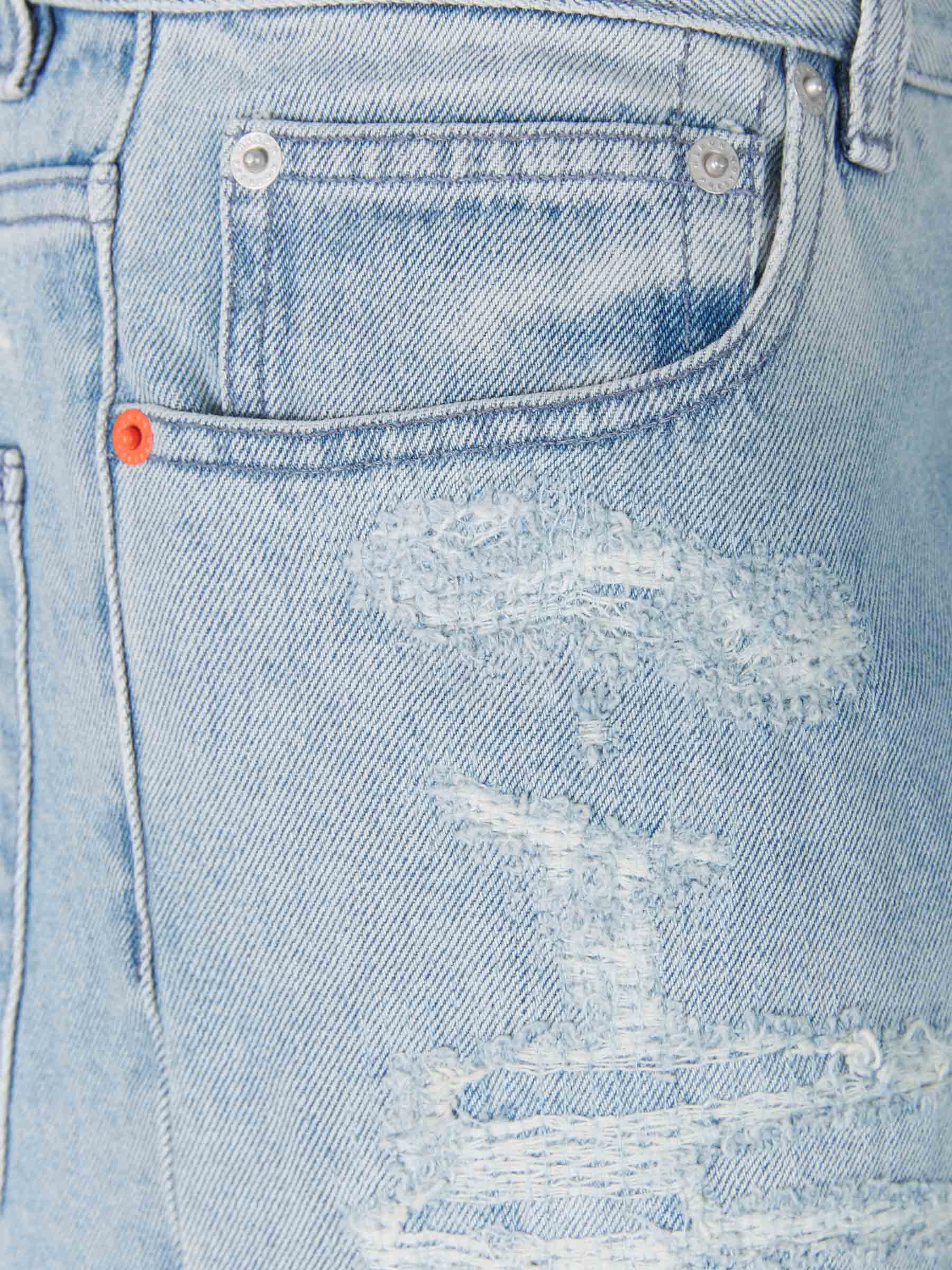 Jeans Anchos Desgarrados - Imagen 3