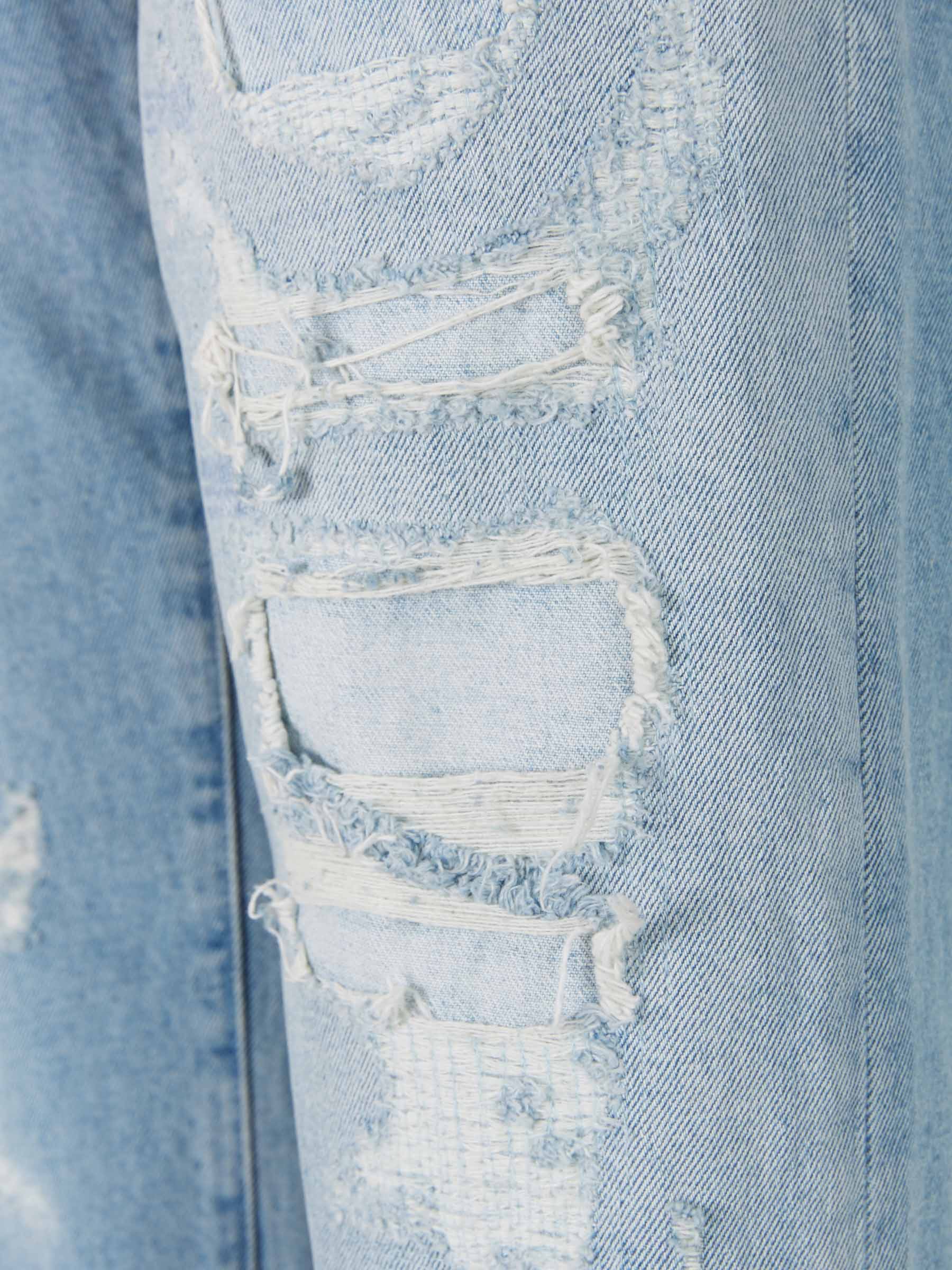 Jeans Anchos Desgarrados - Imagen 6