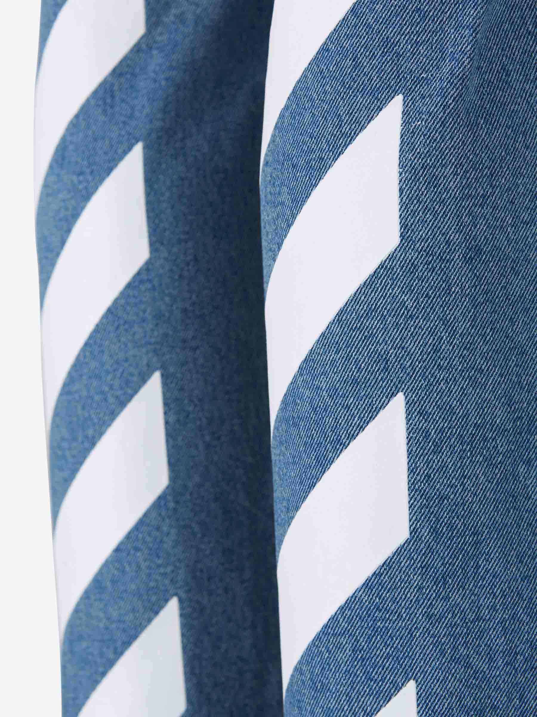 Jeans Rayas Diagonales - Imagen 4