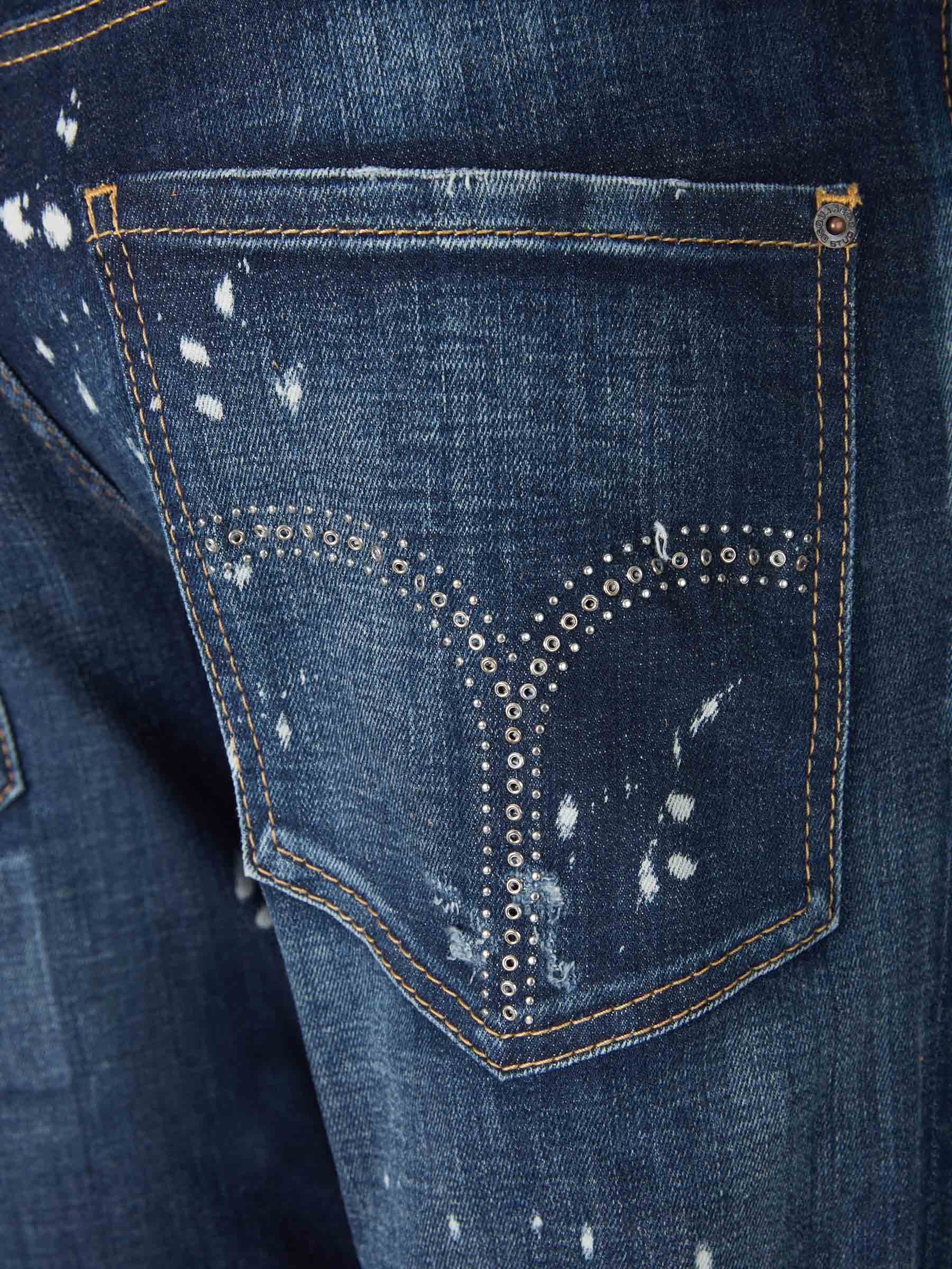 Jeans Dark Ripped - Imagen 4