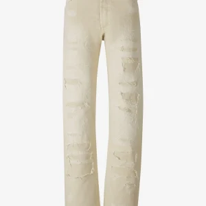 Jeans Straight Distressed