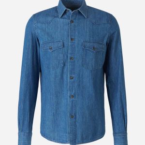 Camisa Algodón Denim