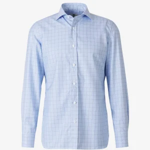 Camisa Motivo Cuadros Algodón