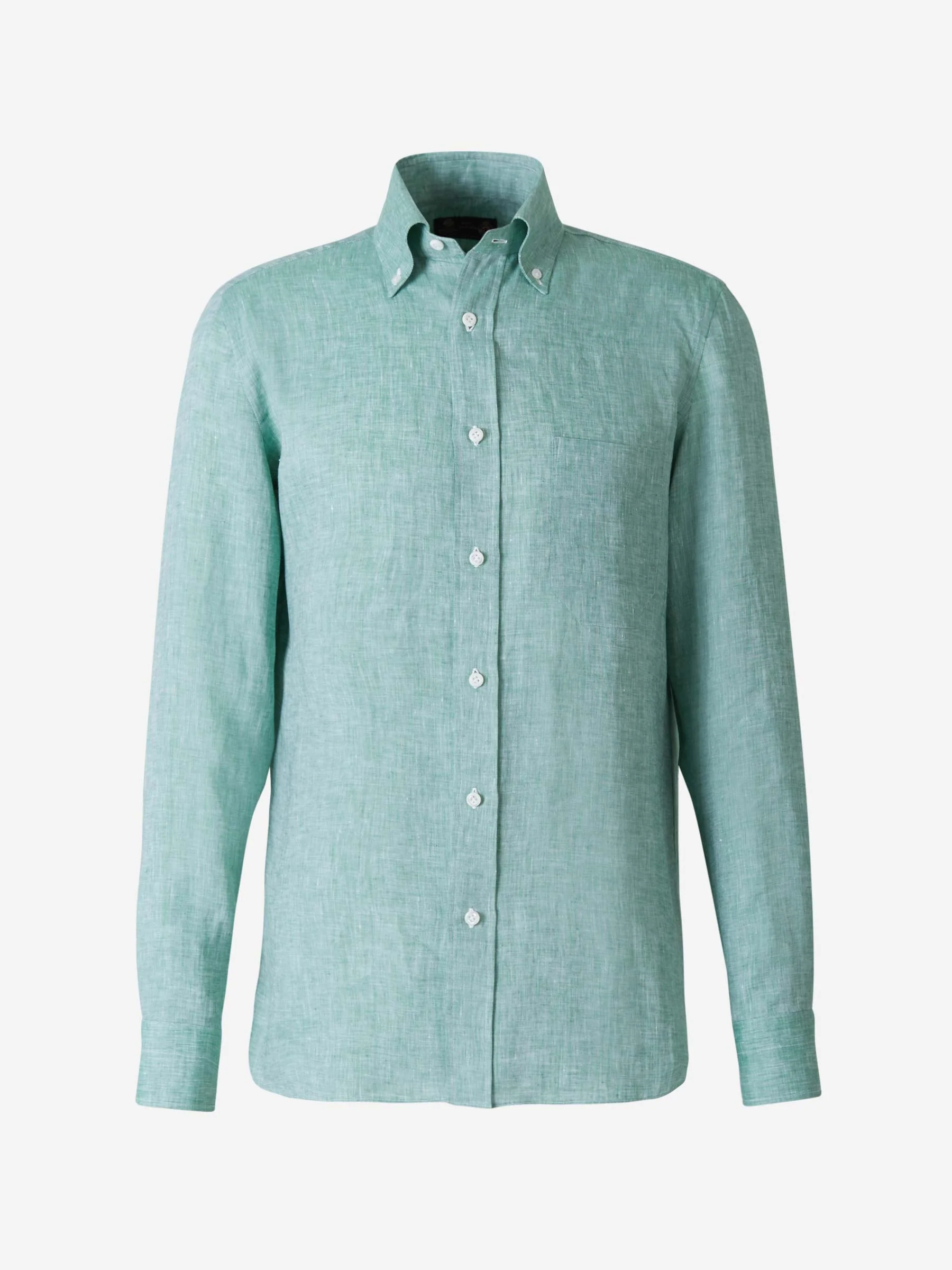 Camisa Lino Bolsillo