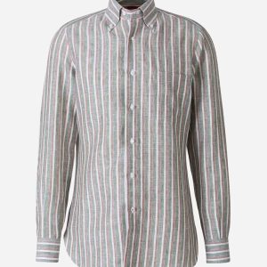 Camisa Lino Rayas