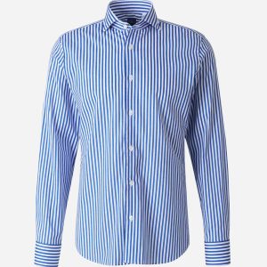 Camisa Motivo Rayas Algodón