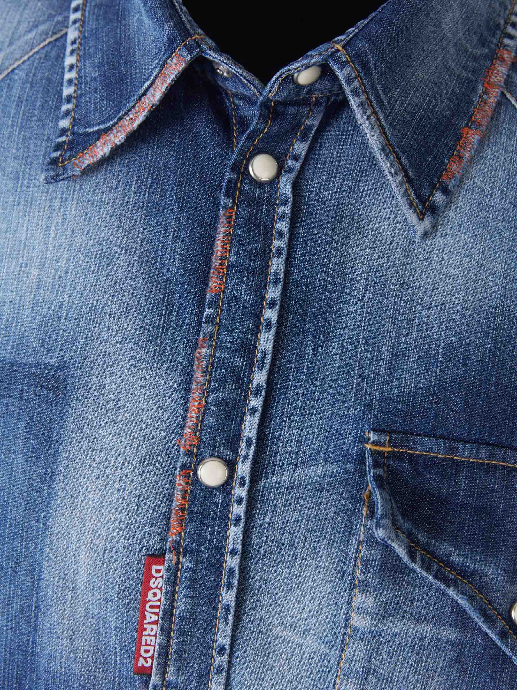 Camisa Denim Algodón - Imagen 3