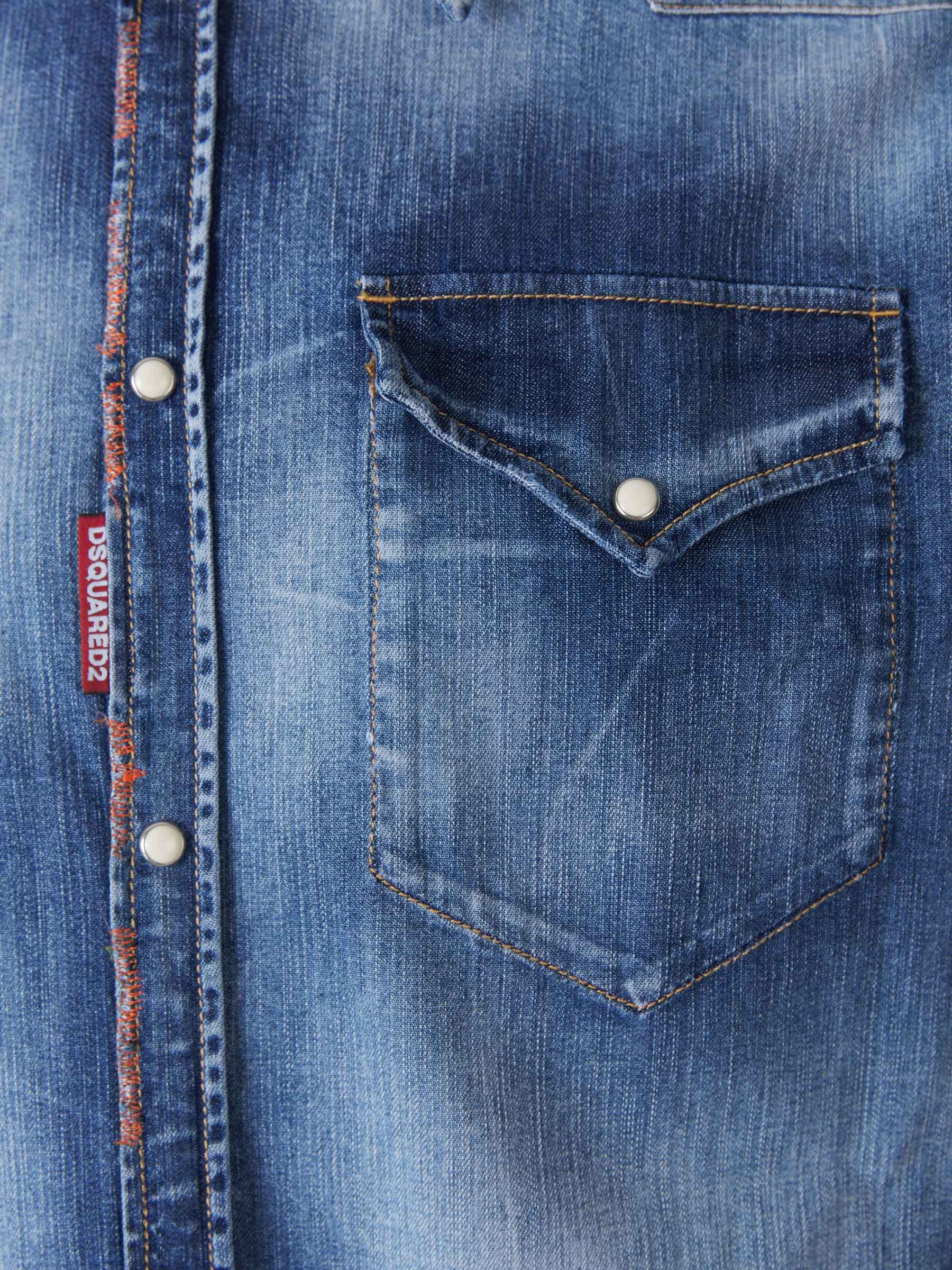 Camisa Denim Algodón - Imagen 4