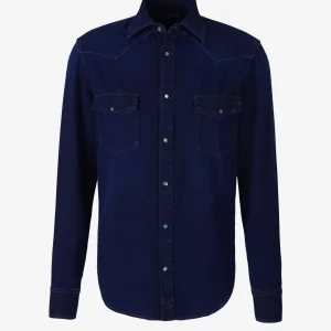 Camisa Denim Bolsillos