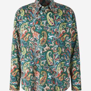 Camisa Paisley Popelina