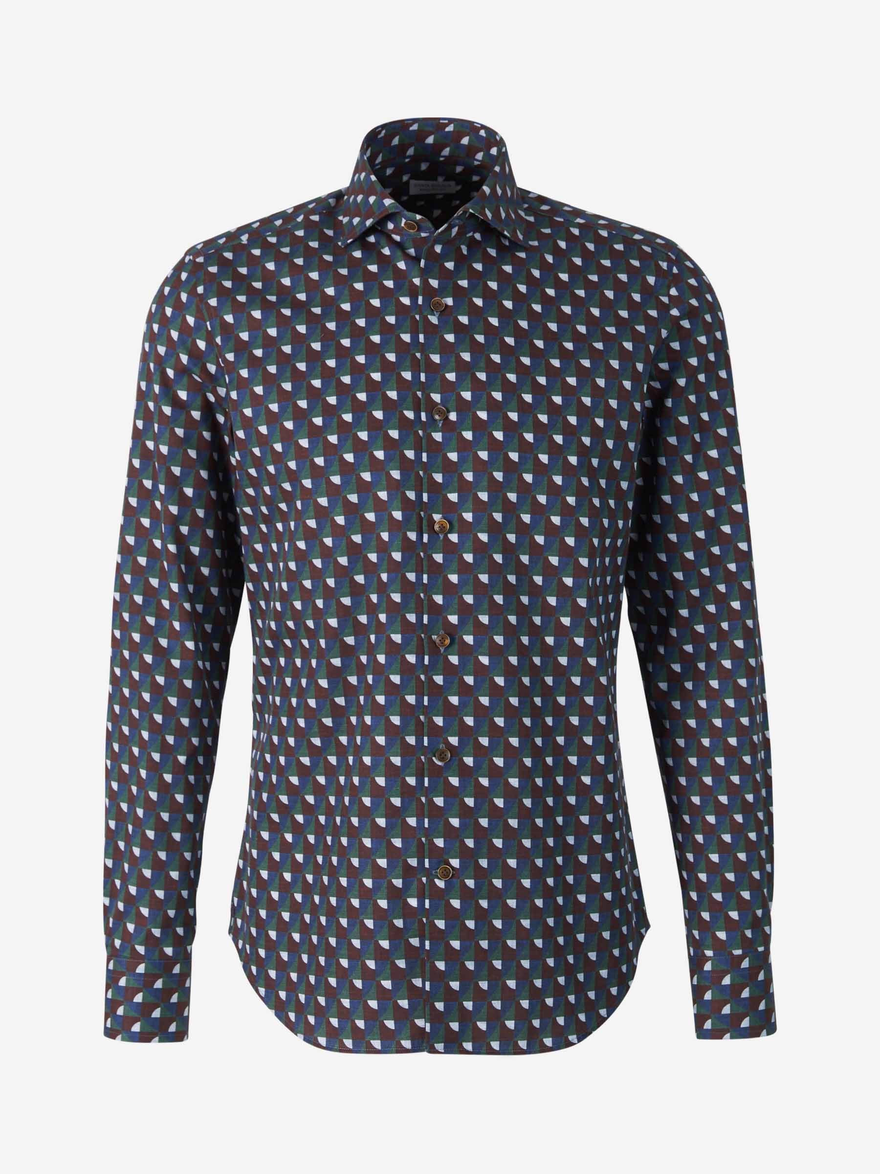 Camisa Motivo Geométrico