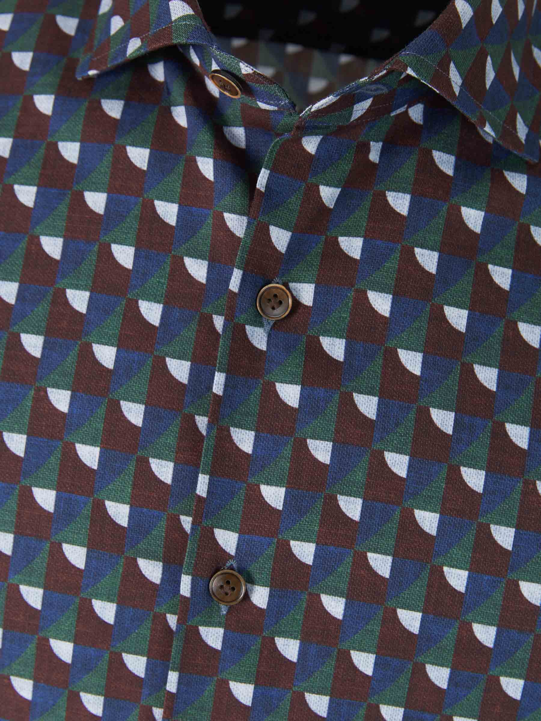 Camisa Motivo Geométrico - Imagen 3