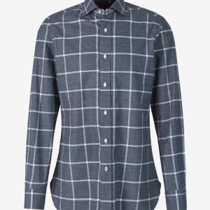 Camisa Motivo Cuadro Grande