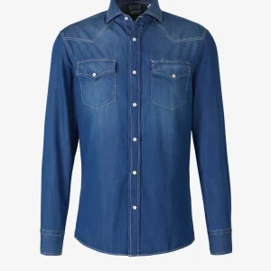 Camisa Fluida Denim