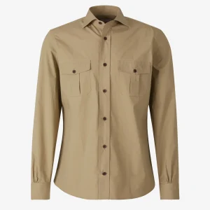 Camisa Popelina Bolsillos