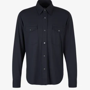 Camisa Seda Y Algodón