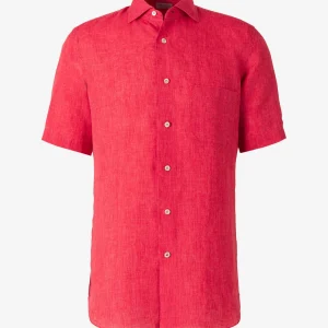 Camisa Manga Corta Lino