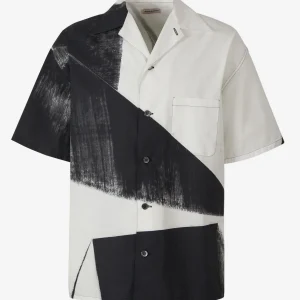 Camisa Motivo Asimétrico