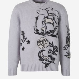 Jersey Gráfico Bordado