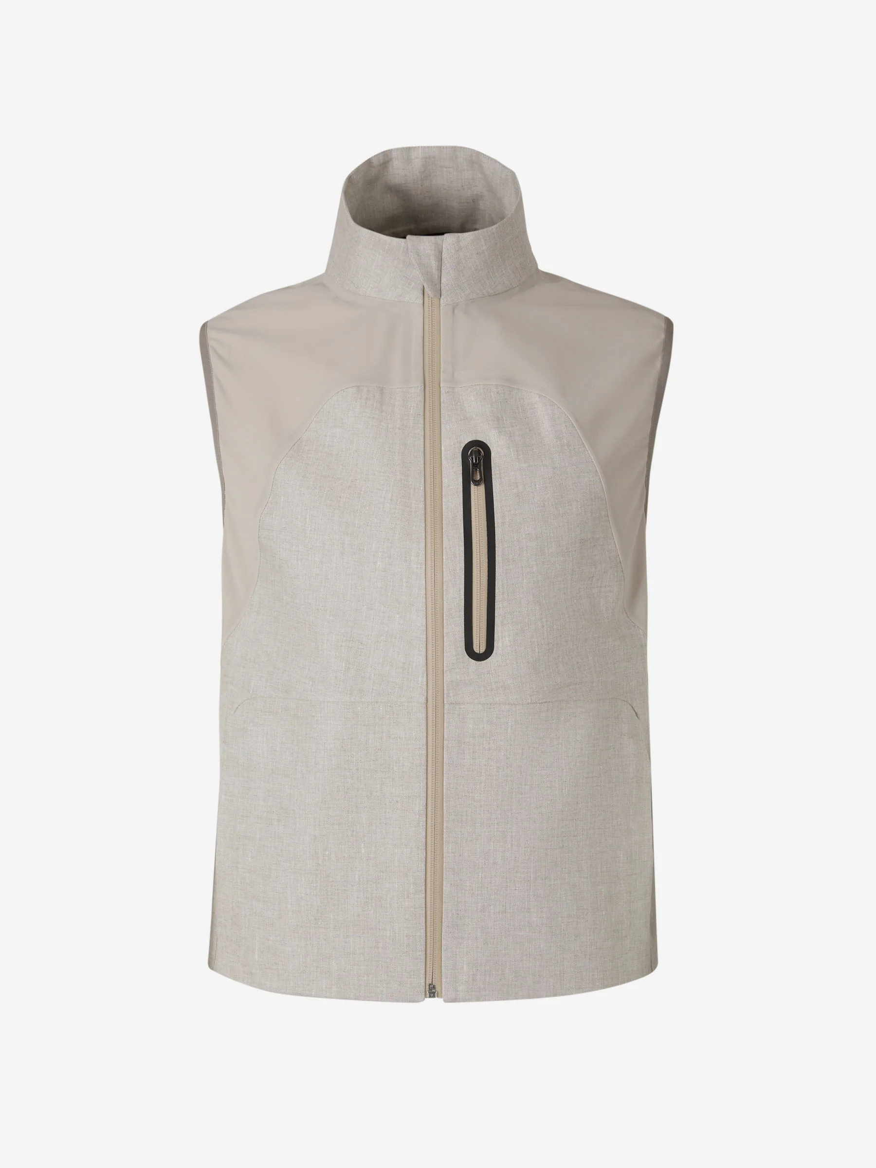 Chaleco Parches Lino