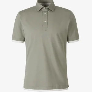 Polo Ribetes Contraste