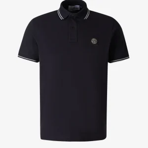 Polo Piqué Detalle Rayas