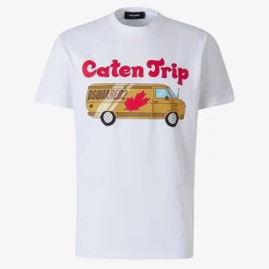 Camiseta Estampado Camper