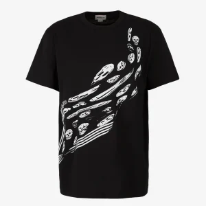 Camiseta Esqueleto Algodón