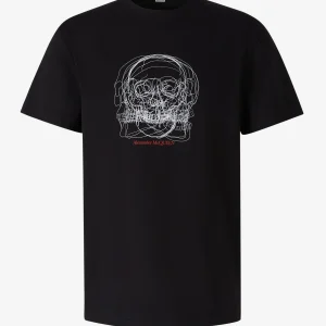 Camiseta Skull Sketch
