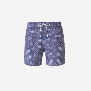 Bañador Naútico Motivo Geométrico