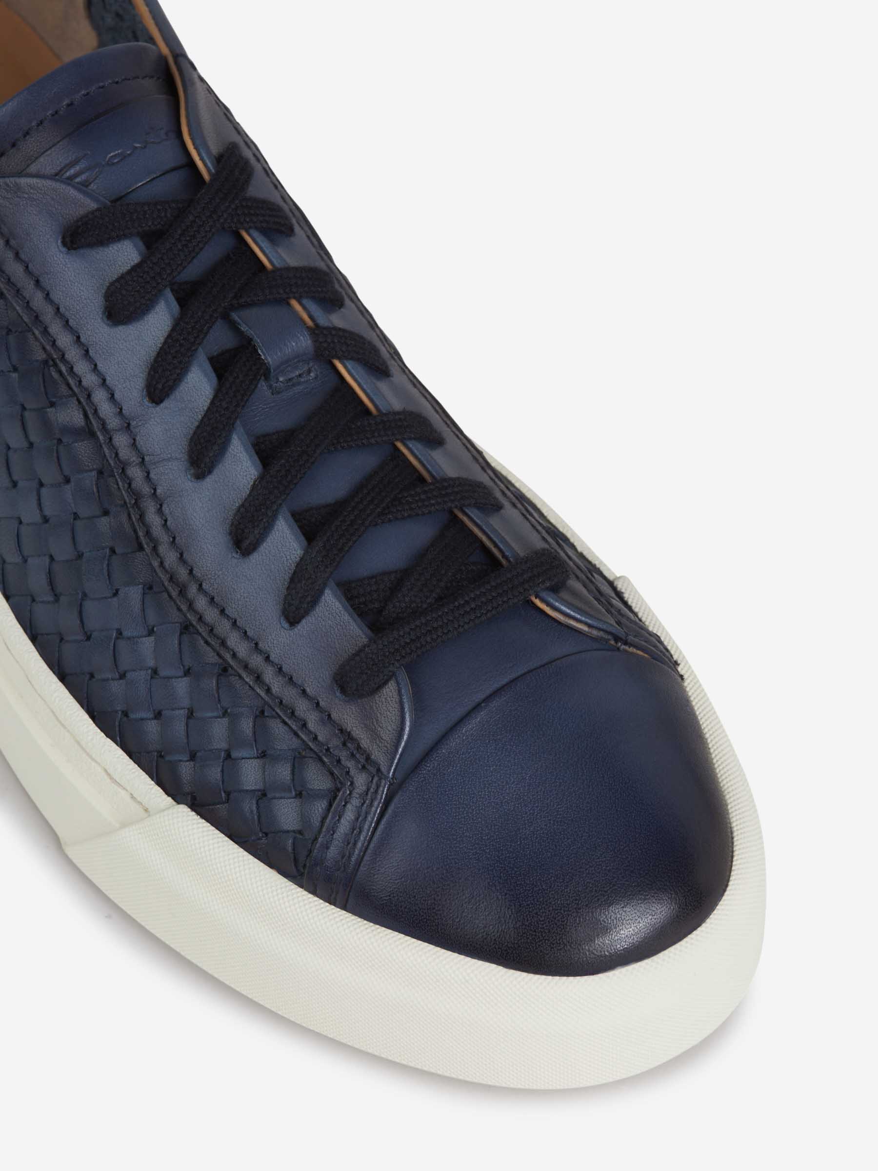 Sneakers Intrecciato Piel - Imagen 5