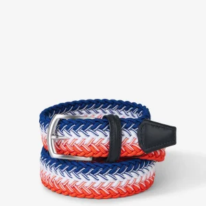 Cinturón Trenzado Detalles Piel