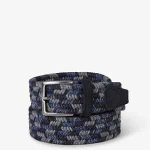 Cinturón Trenzado Detalles Ante